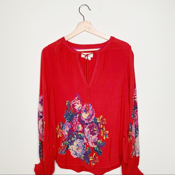 Anthropologie Tops - Anthropologie printed shirt